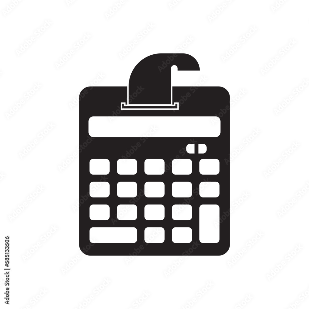 Calcuolator logo icon,illustration design template Calcuolator logo icon,illustration design template