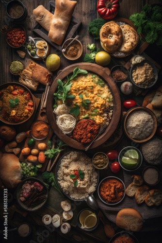 Melting Pot of Spices: An Array of International Delights