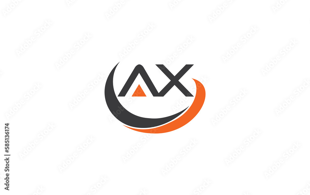 Financial logo symbol and Growth arrow icon design monogram for business Financial logo symbol and Growth arrow icon design monogram for business