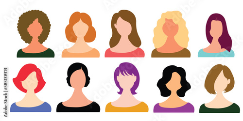 Women Hair Style Set
