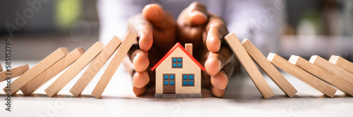 Real Estate House Insurance. Domino Chain Challenge