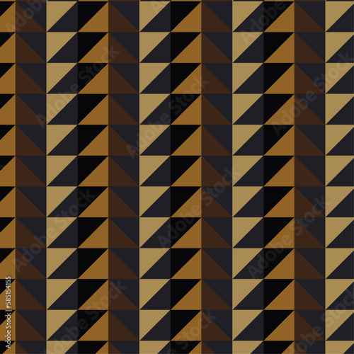 textura geométrico con triangulos marrones y negros