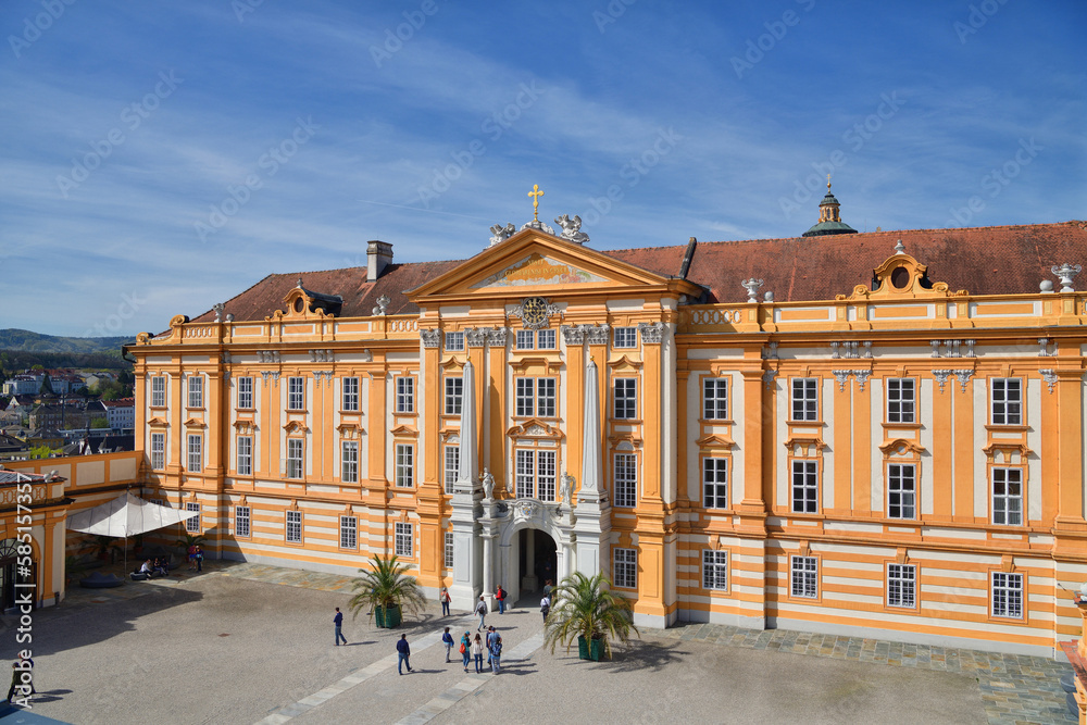 Obraz premium Stift Melk in der Wachau