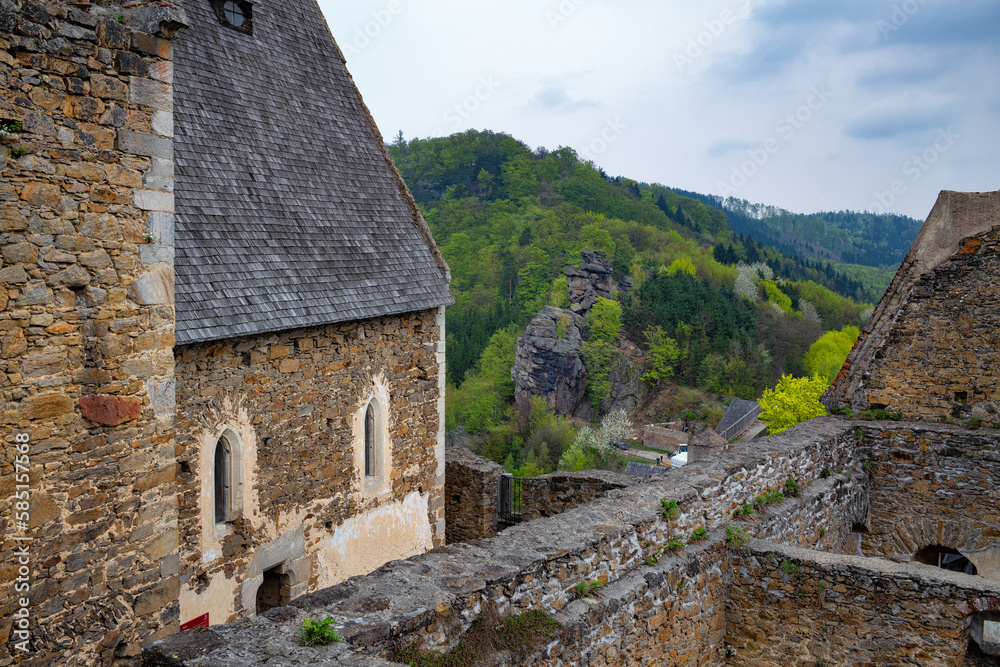 Burgruine Aggstein in der Wachqau Burgruine Aggstein in der Wachqau