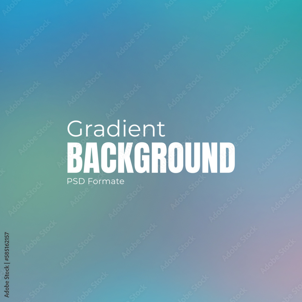 Abstract gradient background template