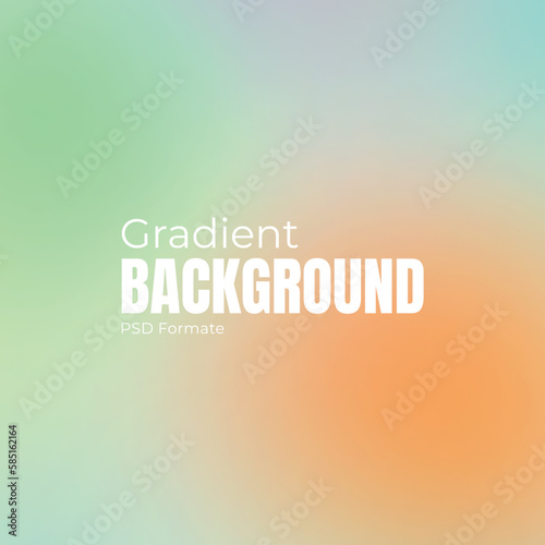 Abstract gradient background template