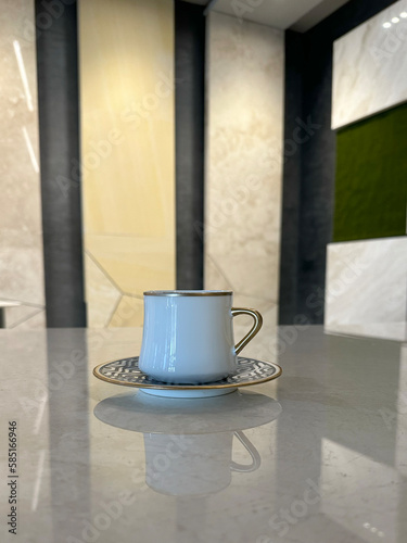 The coffee cup on the marble  © master old