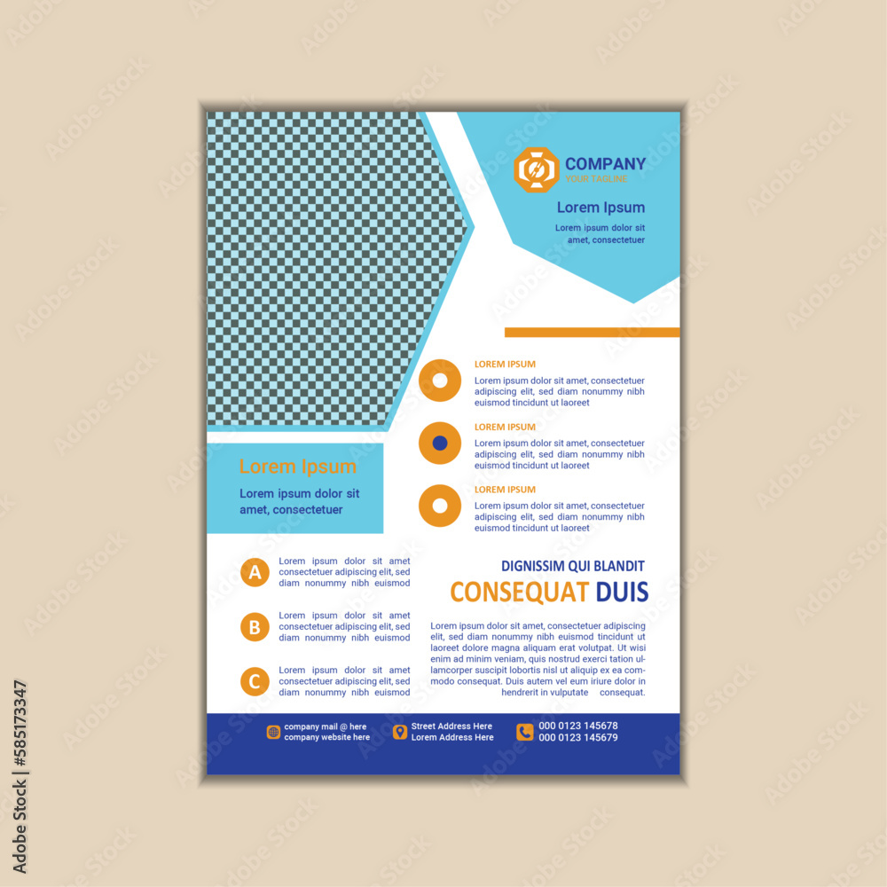 Modern Multipurpose Flyer Template - Fully Editable and Print Ready, A4 Size With Bleed. Modern Multipurpose Flyer Template - Fully Editable and Print Ready, A4 Size With Bleed.