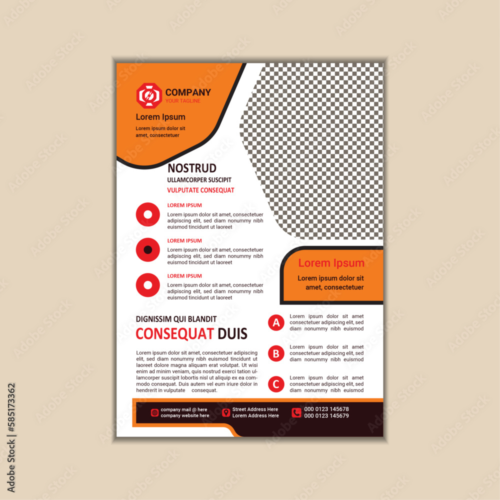 Modern Multipurpose Flyer Template - Fully Editable and Print Ready, A4 Size With Bleed. Modern Multipurpose Flyer Template - Fully Editable and Print Ready, A4 Size With Bleed.