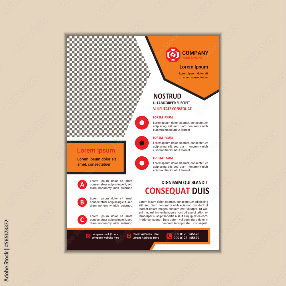 Modern Multipurpose Flyer Template - Fully Editable and Print Ready, A4 Size With Bleed. Modern Multipurpose Flyer Template - Fully Editable and Print Ready, A4 Size With Bleed.