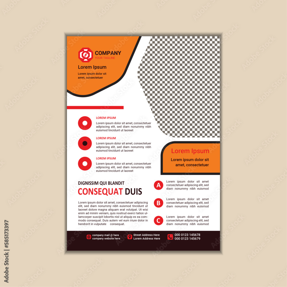 Modern Multipurpose Flyer Template - Fully Editable and Print Ready, A4 Size With Bleed. Modern Multipurpose Flyer Template - Fully Editable and Print Ready, A4 Size With Bleed.