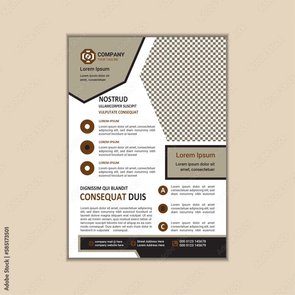 Modern Multipurpose Flyer Template - Fully Editable and Print Ready, A4 Size With Bleed. Modern Multipurpose Flyer Template - Fully Editable and Print Ready, A4 Size With Bleed.
