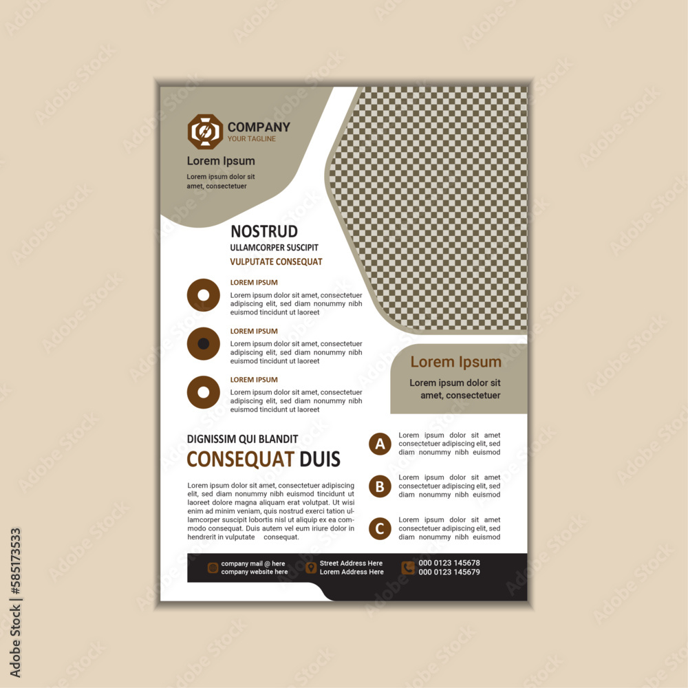 Modern Multipurpose Flyer Template - Fully Editable and Print Ready, A4 Size With Bleed. Modern Multipurpose Flyer Template - Fully Editable and Print Ready, A4 Size With Bleed.