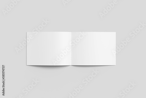 A4 Landscape Magazine Mockup