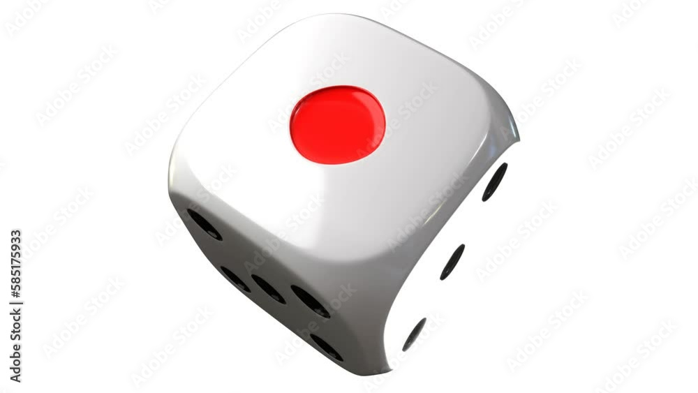 White dice on white background.
Loop able 3DCG dice animation.
White dice on white background.
Loop able 3DCG dice animation.