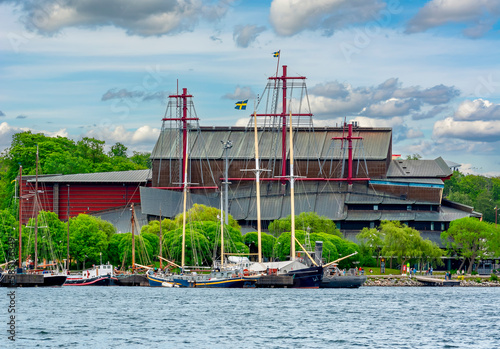 Vasa museum on Museum island of Stockholm (Djurgarden), Sweden photo