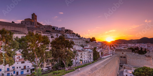 Dalt Vila Sunset photo