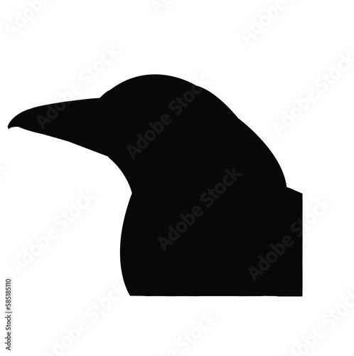 silhouette of a hat