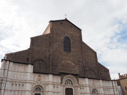 San Petronio transl. St Petronius church in Bologna photo