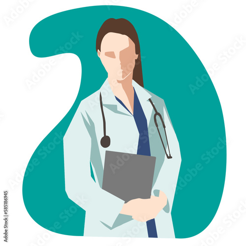 Doctora, Enfermera, Tablet, Tecnología médica, Cuidado de la salud, Hospital, Mujer, Profesional de la salud, Interacción digital, Telemedicina, Consulta médica, Registro ,Monitoreo, Clínica
