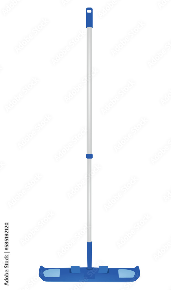 White home mop. vector illustration White home mop. vector illustration