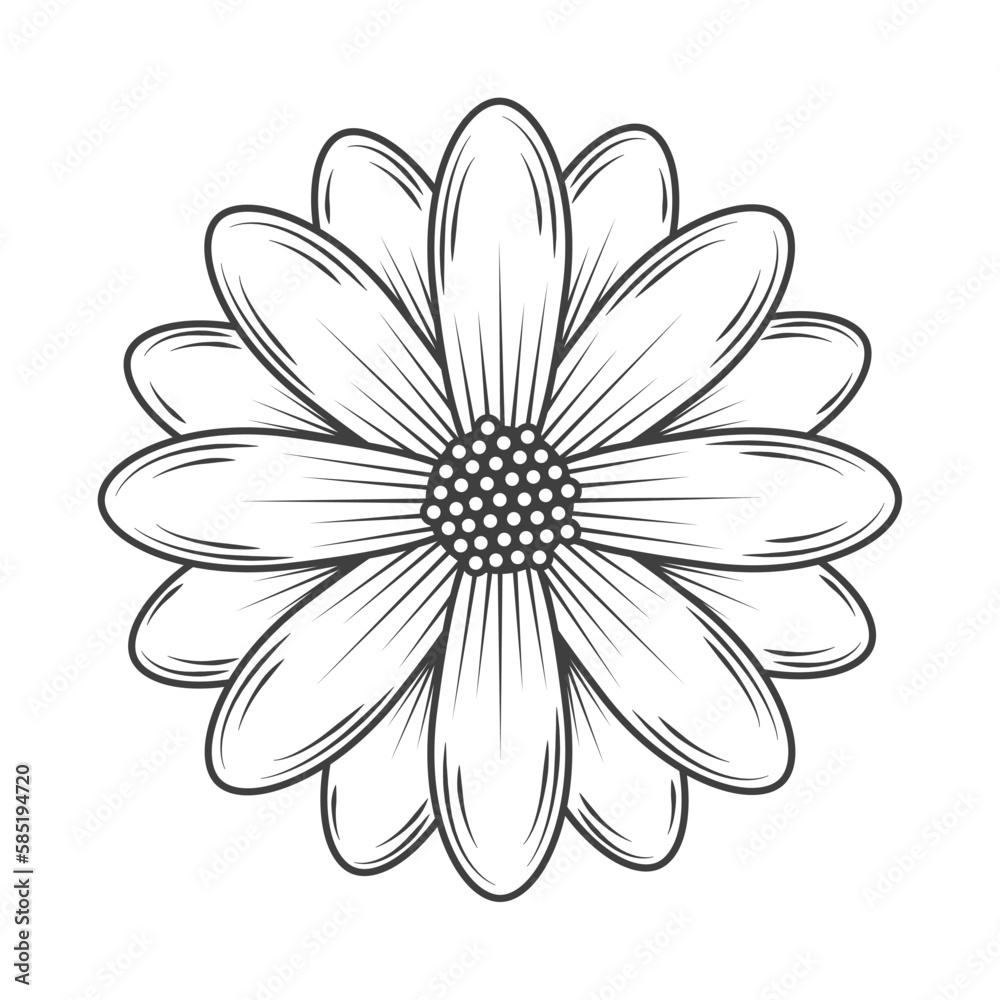 flower icon isolated flower icon isolated