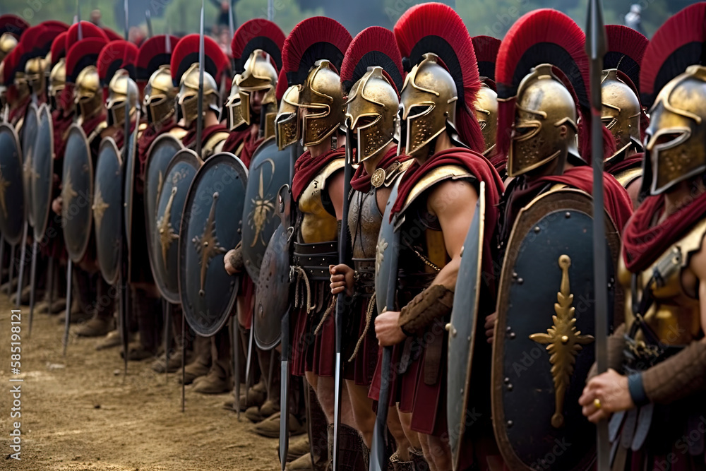 The Spartan Army caracteriza by