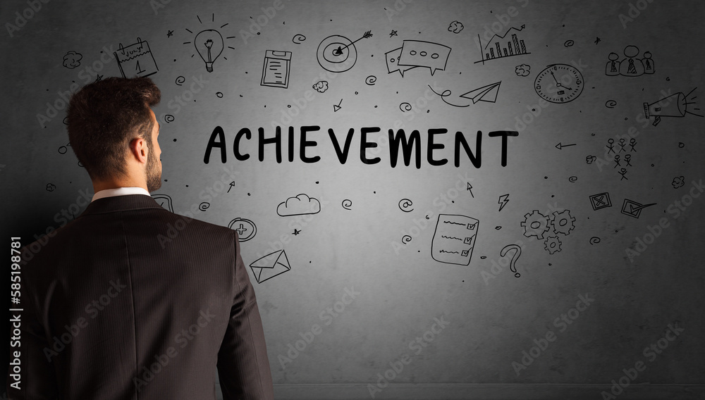 businessman drawing a creative idea sketch businessman drawing a creative idea sketch
