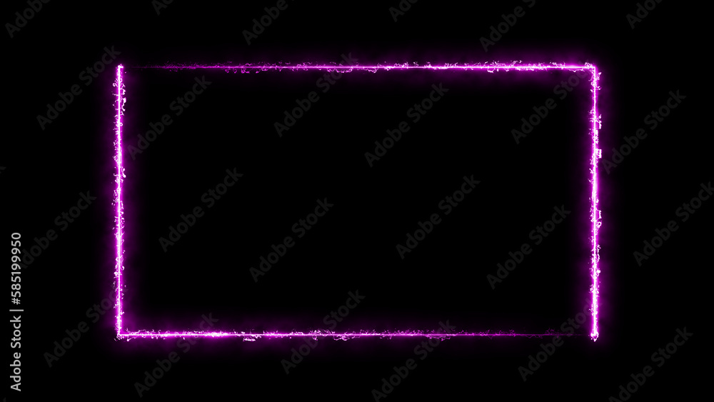 Saber frame in black background Saber frame in black background