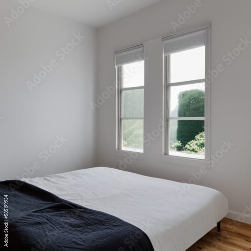 bedroom with a window