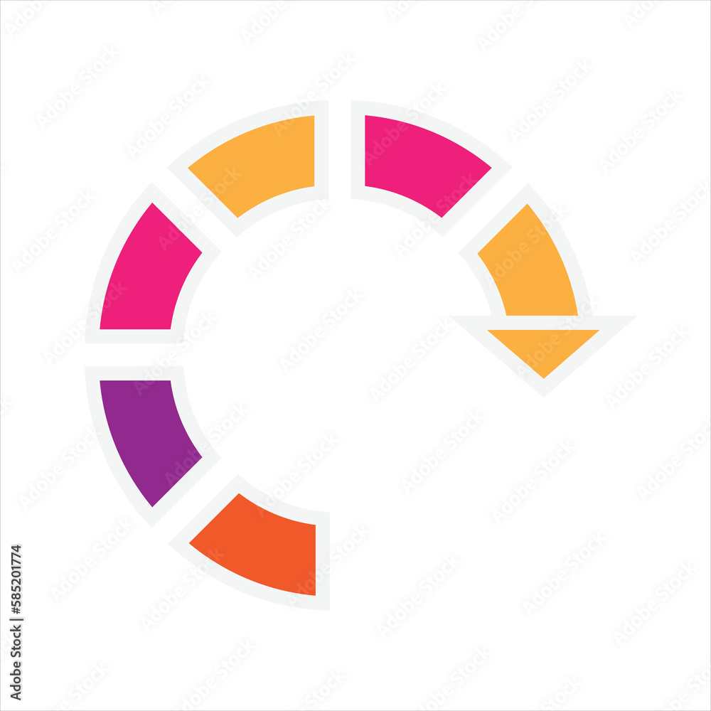 Infographic Circle Chart Infographic Circle Chart