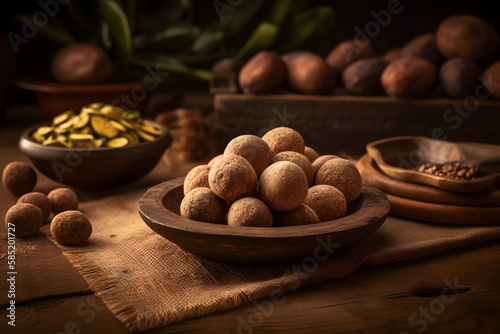 chocolate and nuts