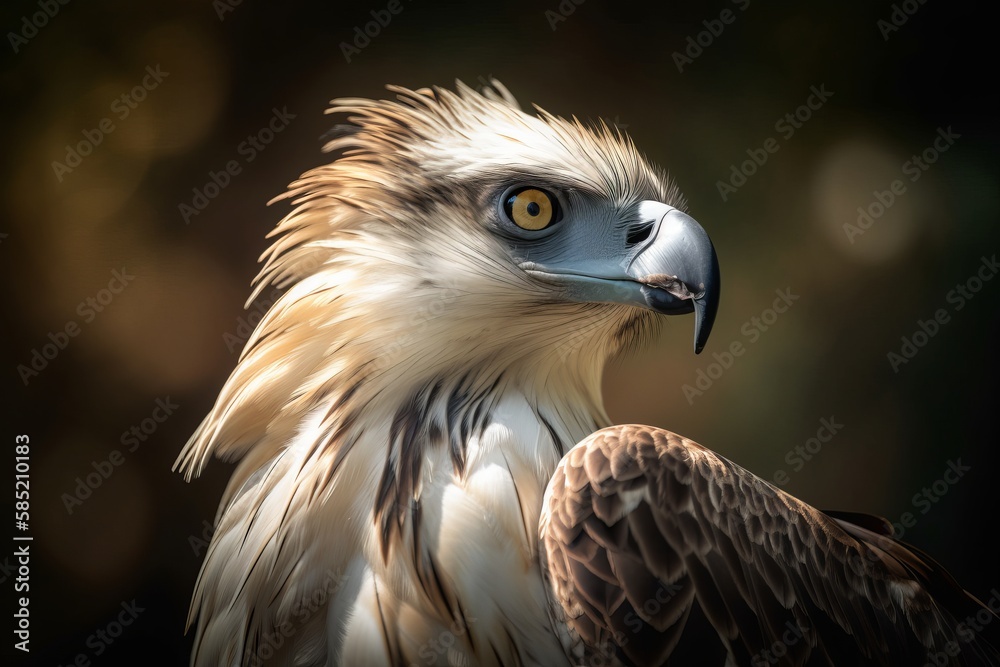Philippine Eagle Portrait