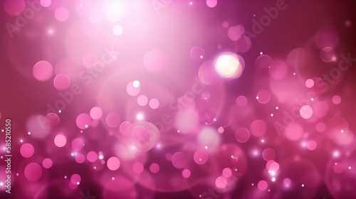 A glamorous background of pink bokeh perfect for awards and celebrations. Generative AI