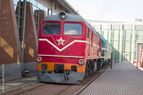 TEP60 (diesel locomotive with electric transmission, passenger, 60th series) is a six-axle passenger locomotive with direct current electric transmission, produced in the USSR at the Kolomna