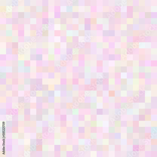 Mosaic abstract background, pink colour tones