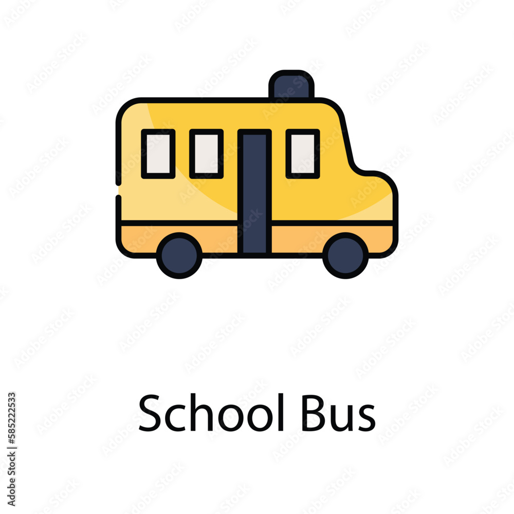 School Bus icon. Suitable for Web Page, Mobile App, UI, UX and GUI design. School Bus icon. Suitable for Web Page, Mobile App, UI, UX and GUI design.