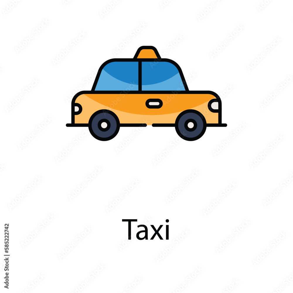Taxi icon. Suitable for Web Page, Mobile App, UI, UX and GUI design. Taxi icon. Suitable for Web Page, Mobile App, UI, UX and GUI design.