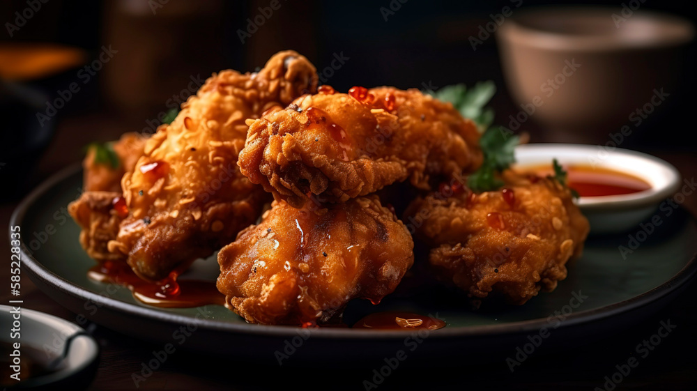 The Ultimate Fried Chicken with Sweet and Spicy Chili Sauce The Ultimate Fried Chicken with Sweet and Spicy Chili Sauce