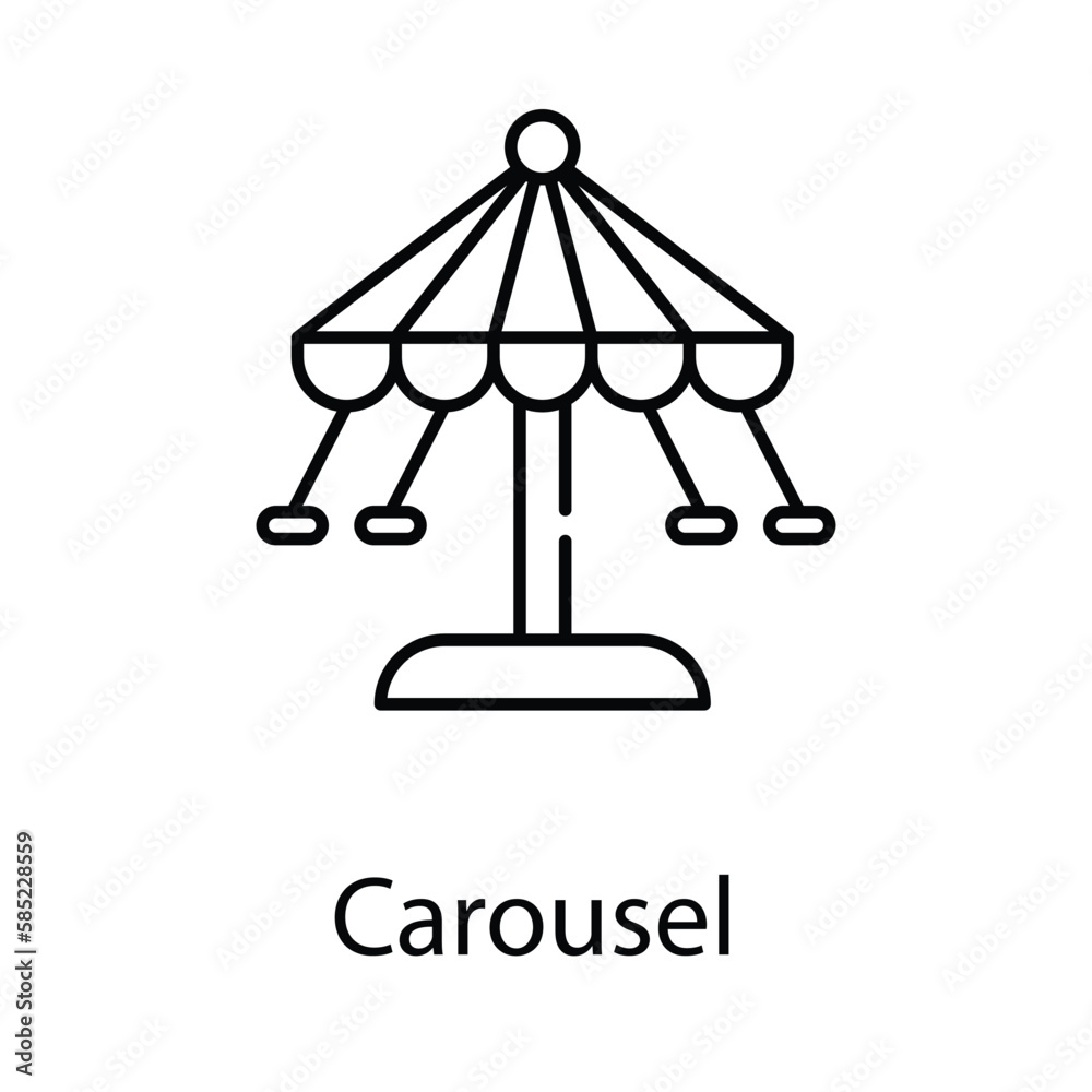Carousel icon. Suitable for Web Page, Mobile App, UI, UX and GUI design. Carousel icon. Suitable for Web Page, Mobile App, UI, UX and GUI design.