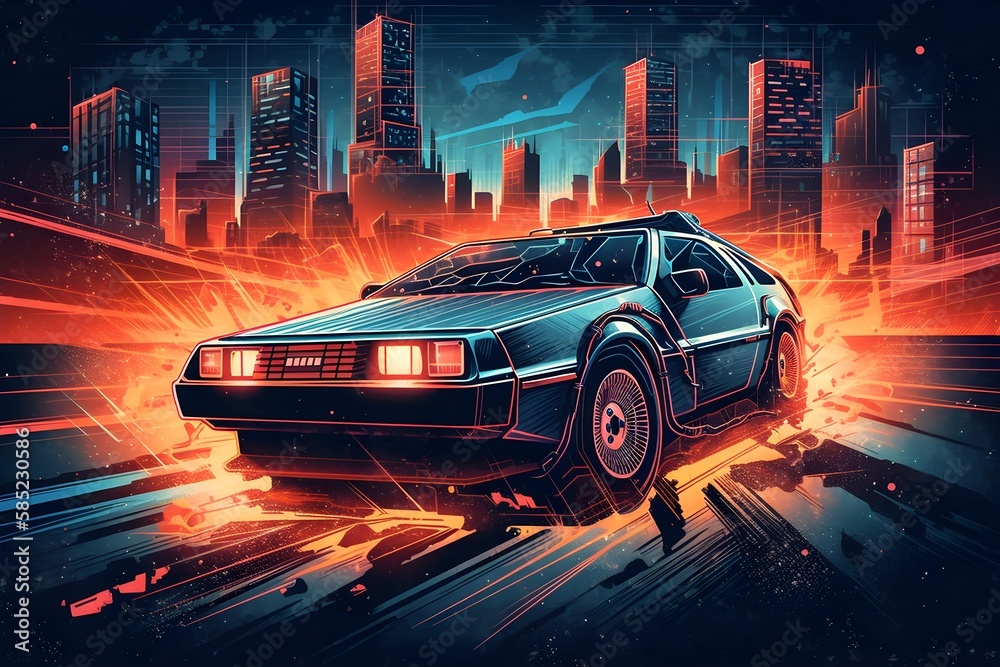 Gray Back to the Future coupe DeLorean time machine Back to the Future  HD wallpaper  Wallpaperbetter