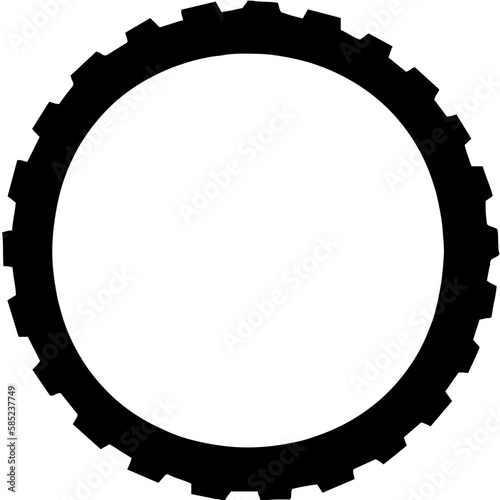 Lawn mower mower tire wheel
