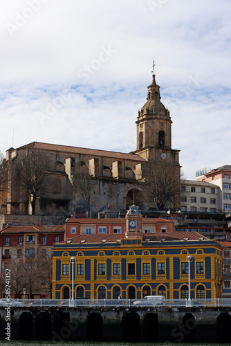 View of Portugalete, Spain