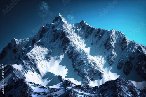 Winter in the mountains - celebrating the winter time promotion - made with generative ai © Chris