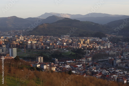 Bilbao seen from a hill © Laiotz