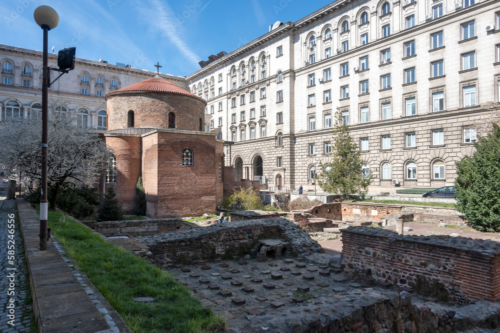 Obraz premium Church St. George Rotunda in in Sofia, Bulgaria
