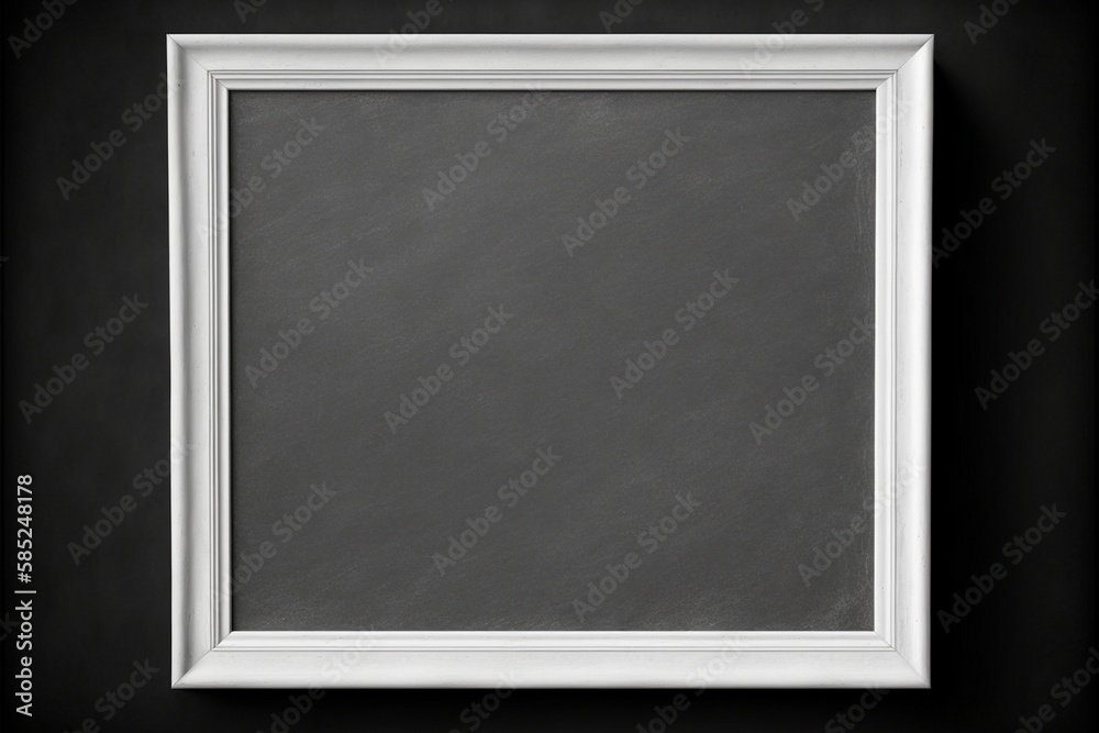 Empty picture frame with copy space for quotes, products, photos Generative AI Empty picture frame with copy space for quotes, products, photos Generative AI