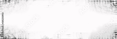 Foto A header background with grungy grid with white background.