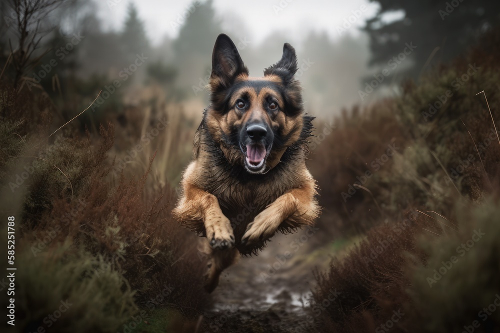 A Silly and Endearing Image of a Mischievous Dog Mid-Jump in Whimsical World - High-Resolution Photograph Capturing Playful Canine Personality A Silly and Endearing Image of a Mischievous Dog Mid-Jump in Whimsical World - High-Resolution Photograph Capturing Playful Canine Personality