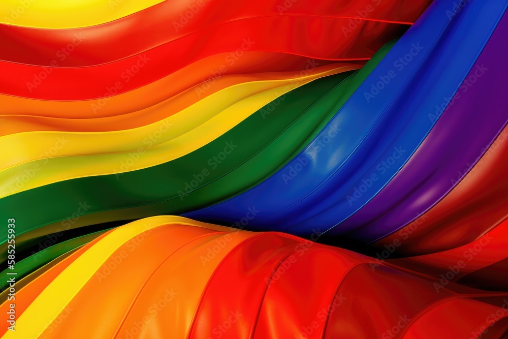 LGBT Rainbow Background. LGBTQ Gay Pride Rainbow Flag Background Generative AI LGBT Rainbow Background. LGBTQ Gay Pride Rainbow Flag Background Generative AI